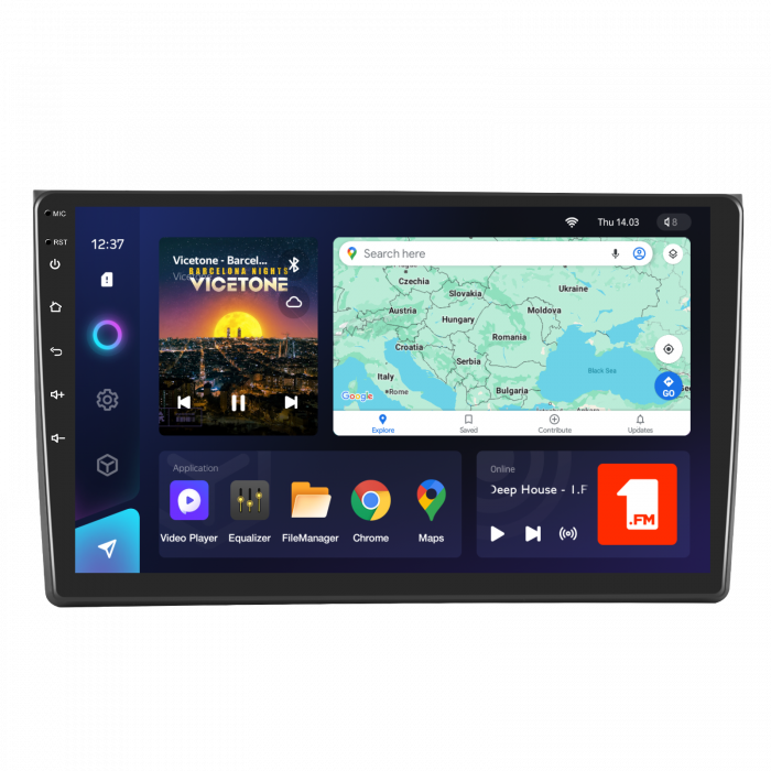 Navigatie TEYES Seat Exeo (2001-2008), 4GB+32GB, OCTA-CORE 1.6GHZ, SIM 4G, CarPlay si Android Auto,DSP, ecran 9 inch [1]