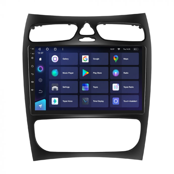 Navigatie TEYES Mercedes Benz CLK W209 (2000-2005), 4GB+32GB, OCTA-CORE 1.6GHZ, SIM 4G, CarPlay si Android Auto,DSP, ecran 9 inch [2]