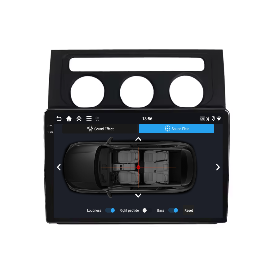Navigatie Volkswagen Touran (2004-2008) Display INCELL, Android 15, 4GB 128GB, DSP, CarPlay si Android Auto ecran 10 Inch [3]