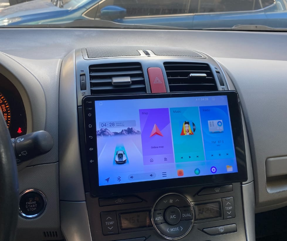 Navigatie Toyota Auris (2006-2011), Android 12, 4GB RAM 64GB, SIM 4G, DSP, Carplay si Android auto, ecran 10.1 inch [5]