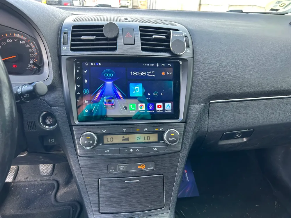Navigatie Toyota Avensis (2008-2015), 2GB RAM 32 GB, DSP, Android 12, Carplay si Android auto, ecran 9 Inch [3]