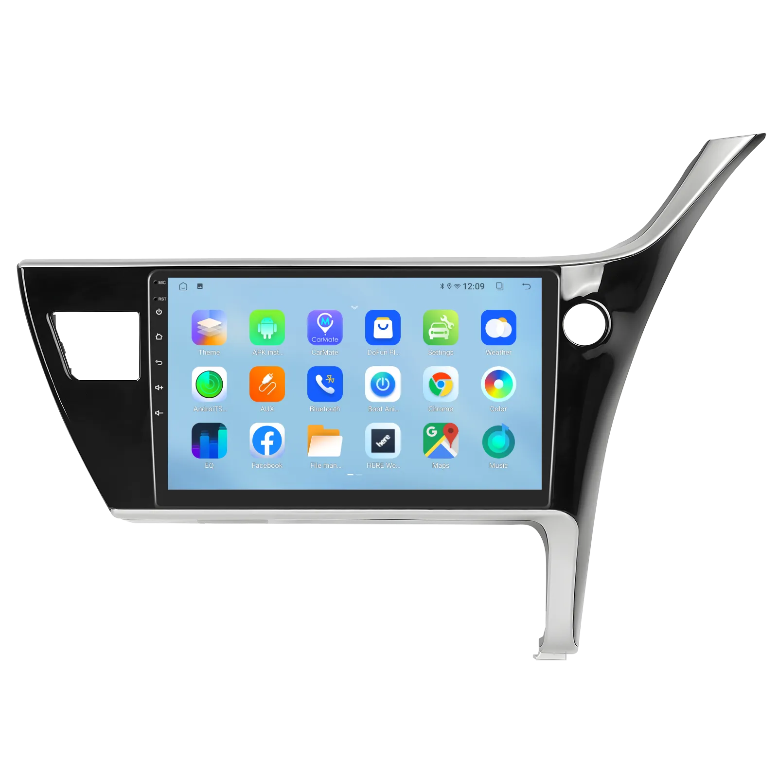 Navigatie Toyota Corolla (2017-2018), Android 12, 2GB RAM 32GB, DSP, Carplay si Android auto, ecran 9 inch [5]