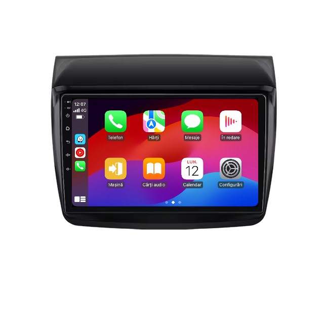 Navigatie Mitsubishi Pajero Sport 2 L200 Triton (2005-2015), Android, 2GB RAM 32GB, DSP, Carplay si Android auto, ecran 9 inch [3]