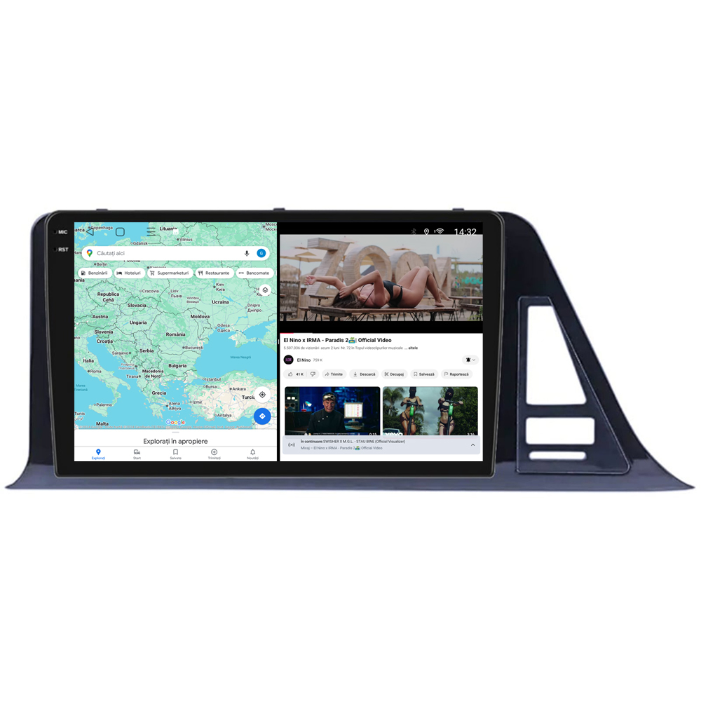 Navigație Android dedicată 2K QLED Octa-Core UIS8581A cu SIM 4G, CarPlay și Android Auto [5]