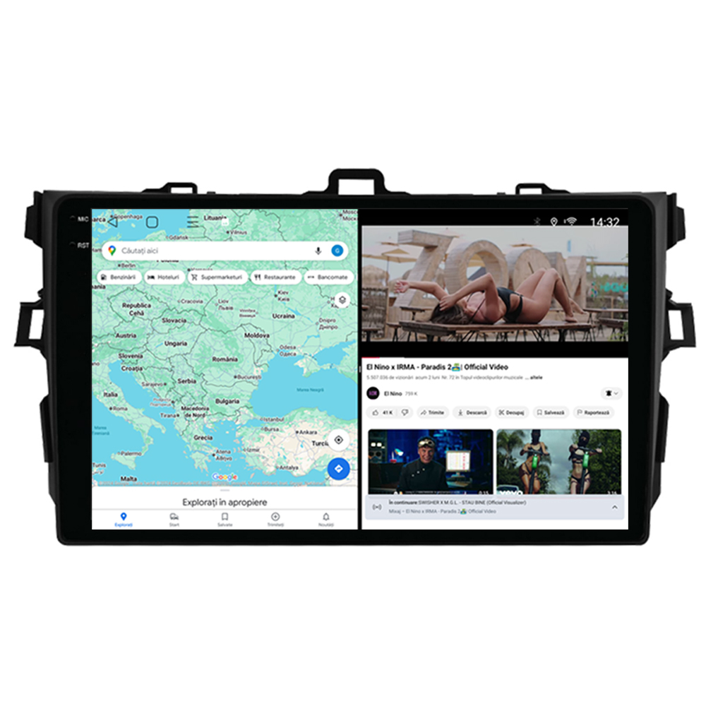 Navigație Android dedicată 2K QLED Octa-Core UIS8581A cu SIM 4G, CarPlay și Android Auto [5]