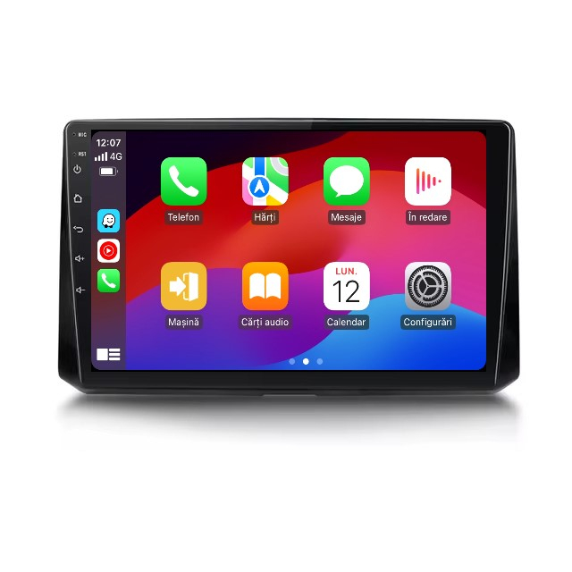 Navigatie Toyota Corolla (2018-2021) cu Android, 4GB RAM 64GB ROM SLOT SIM 4G, DSP, ecran 10.1 Inch,Carplay si Android Auto [4]