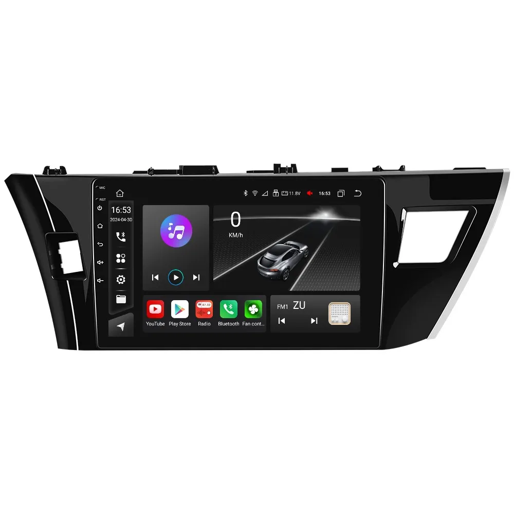Navigatie Toyota Corolla (2013-2017) cu Android 12, 8GB RAM 128GB ROM,Slot SIM 4G, DSP, ecran 10.1 Inch,Carplay si Android Auto [5]