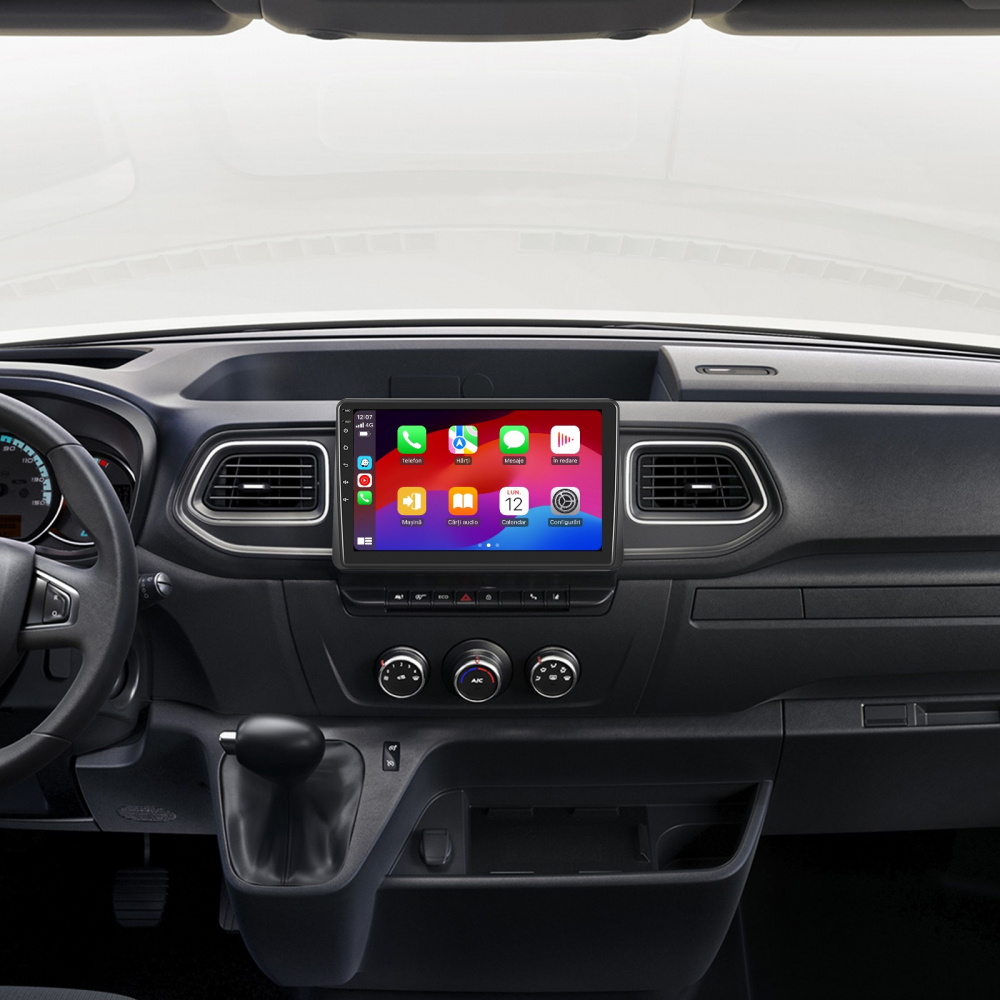 Navigatie Renault Master (2021-2023) cu Android, 4GB RAM 64GB ROM, cu SLOT SIM 4G, DSP, ecran 10.1 Inch,Carplay si Android Aut [4]
