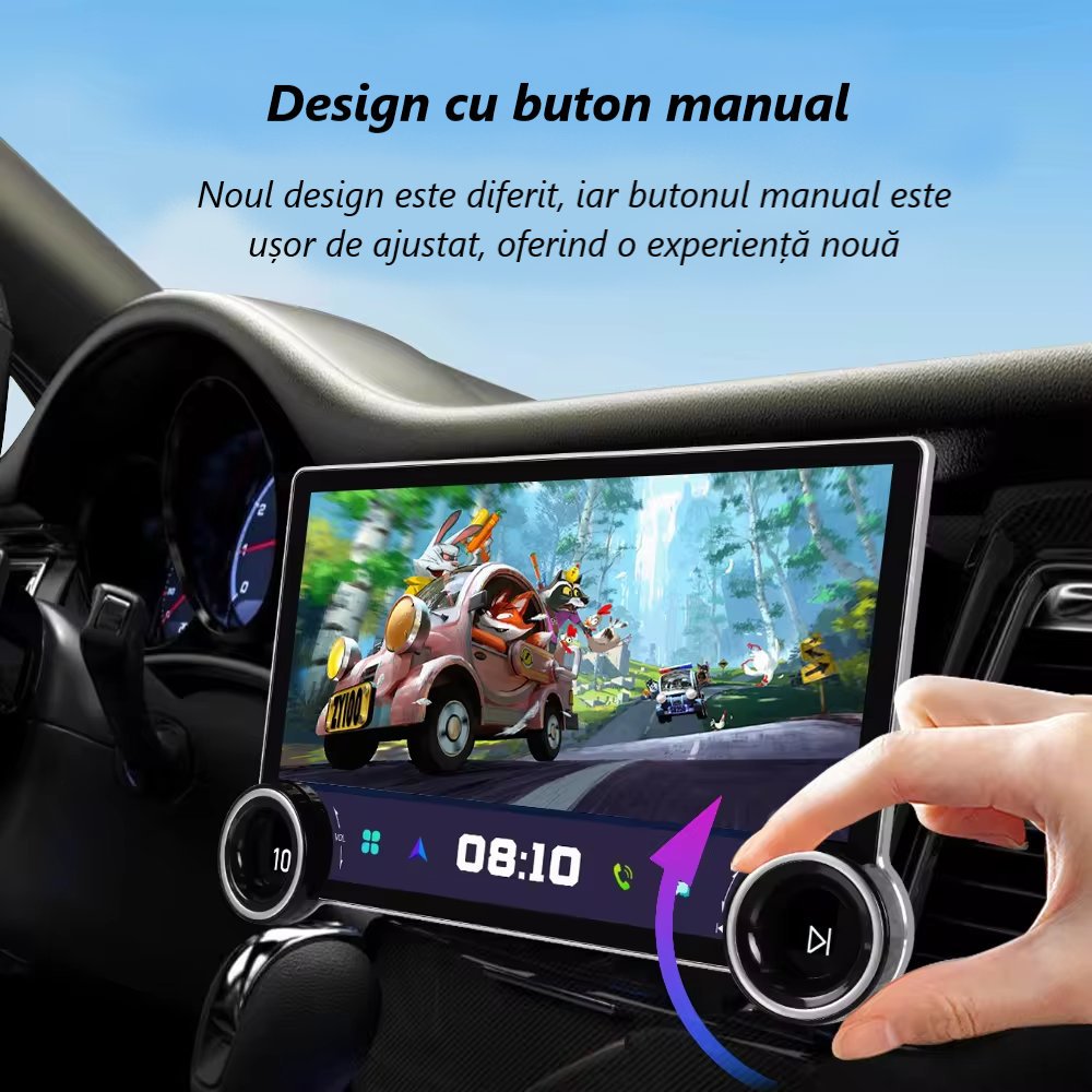 Navigatie Seat Leon (2005-2012), FULL HD 1080P, 11.8” 2+64 GB, CarPlay si Android Auot wifi [2]