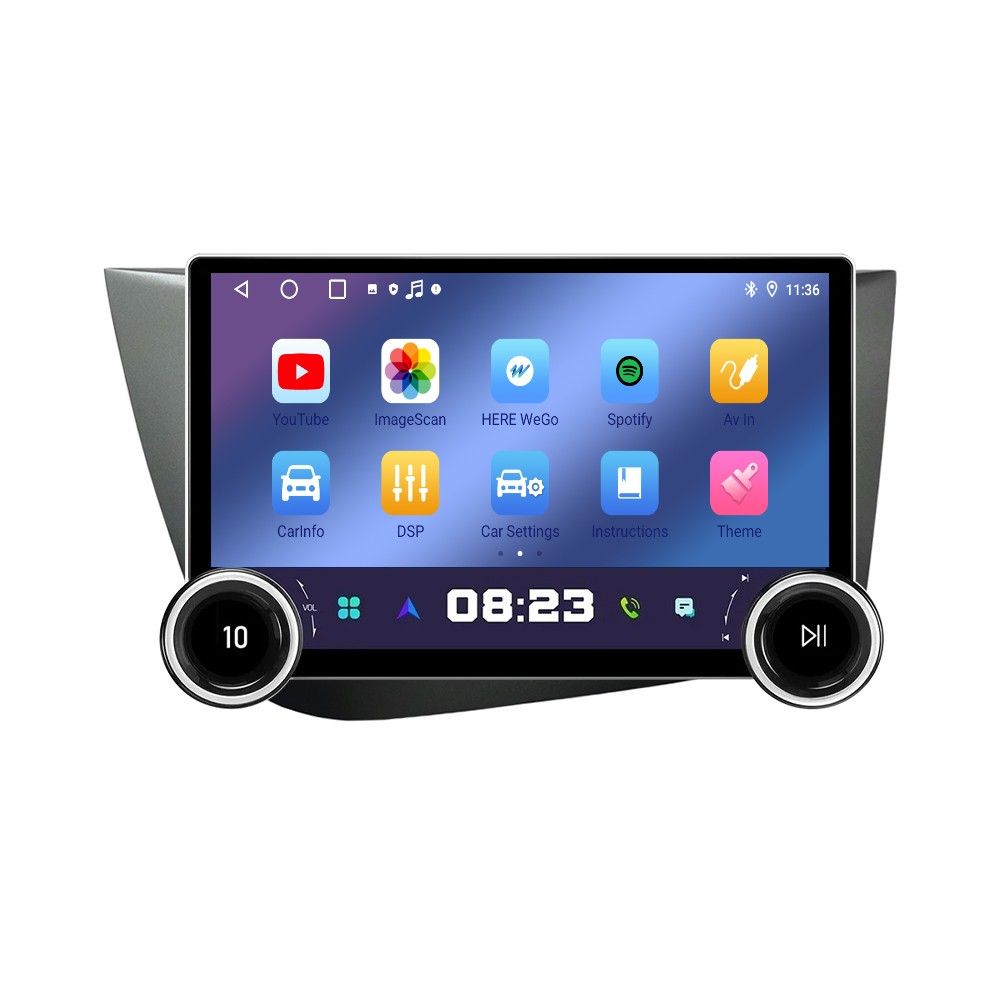 Navigatie Seat Leon (2005-2012), FULL HD 1080P, 11.8” 2+64 GB, CarPlay si Android Auot wifi [3]