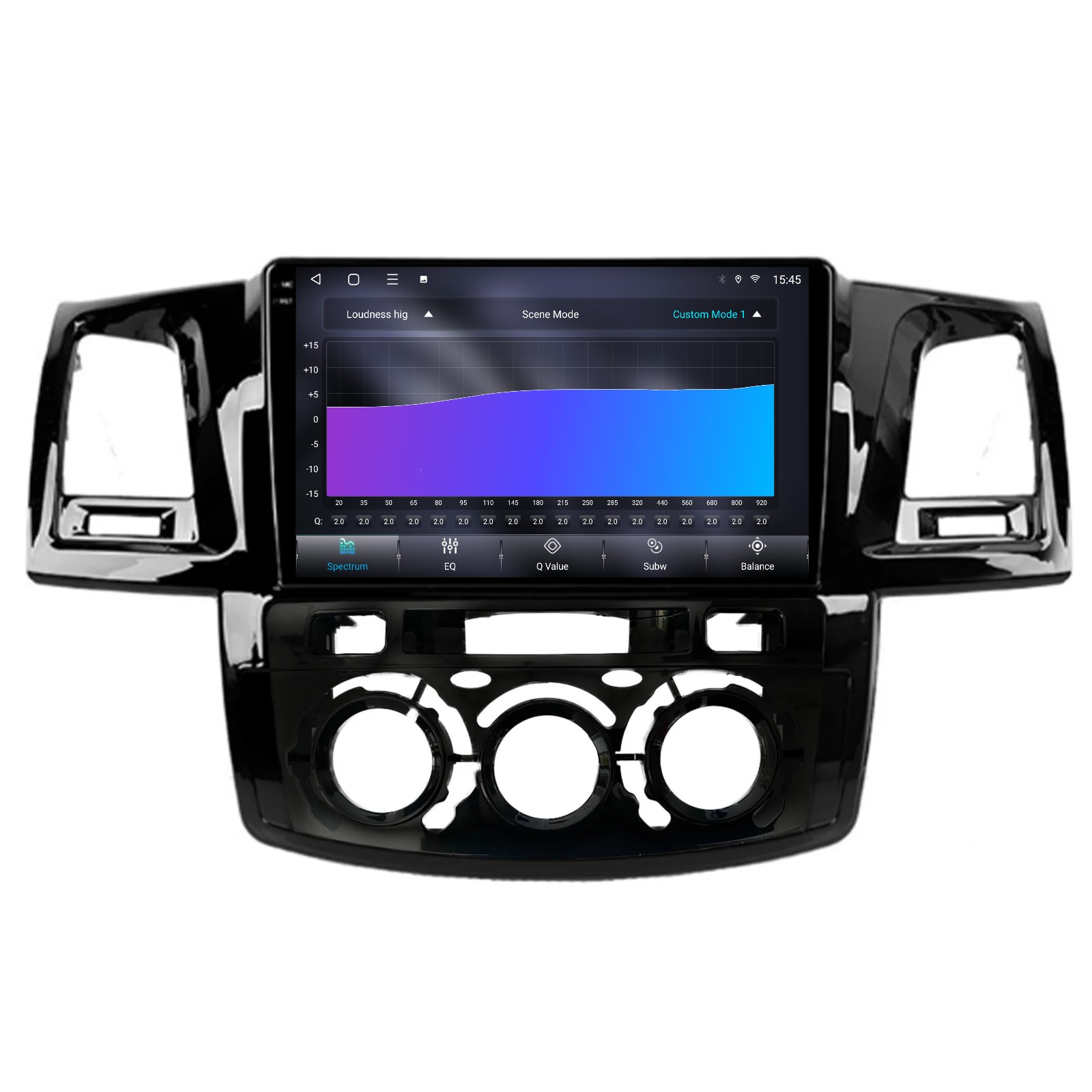 Navigatie Toyota Hilux (2008-2014), OCTA-CORE, 4GB RAM 64 GB ROM, Android 14, ecran 2K QLED 2000 X 1200 PX, 9.5 inch [3]
