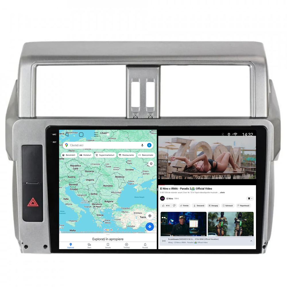 Navigație Android dedicată 2K QLED Octa-Core UIS8581A cu SIM 4G, CarPlay și Android Auto [5]