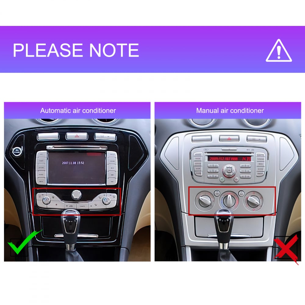 Navigatie Ford Mondeo (2007-2010) Tip Tesla, Android 12, 2GB RAM 32GB, DSP, CarPlay si Android Auto, ecran 9,7 inch [2]