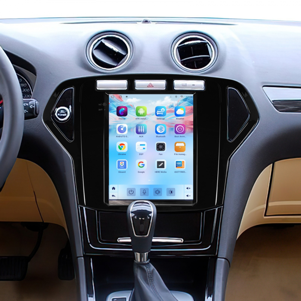 Navigatie Ford Mondeo (2007-2010) Tip Tesla, Android 12, 2GB RAM 32GB, DSP, CarPlay si Android Auto, ecran 9,7 inch [6]