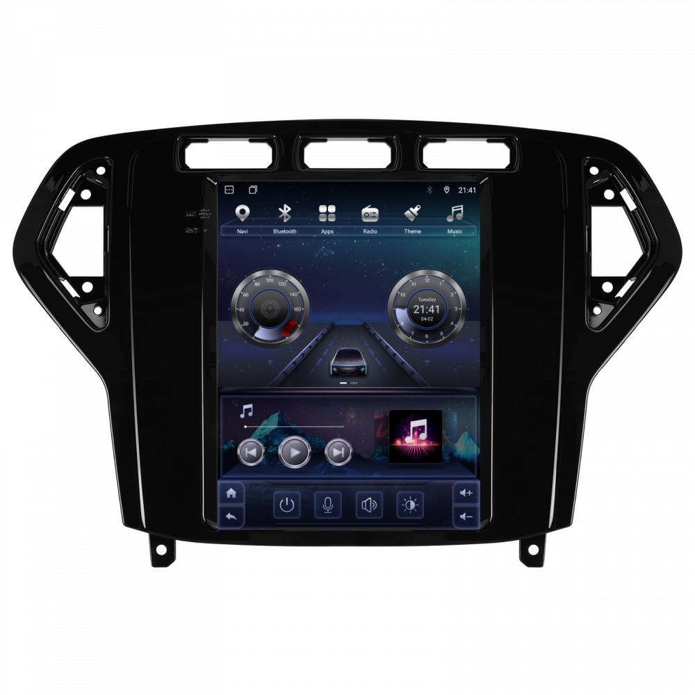 NNavigatie Ford Mondeo (2007-2010) Tip Tesla, Android 12, 4GB RAM 64GB, SLOT SIM 4G, DSP, CarPlay si Android Auto, ecran 9,7 inch [1]