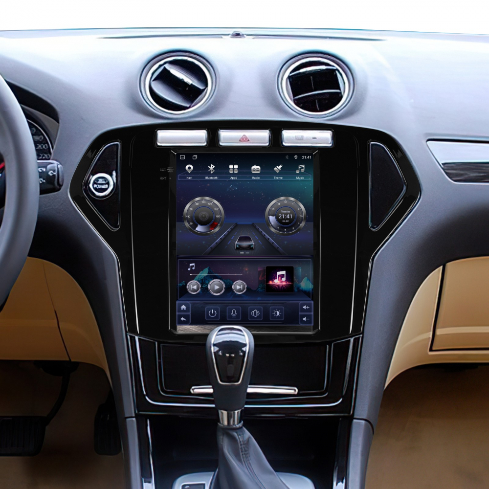 NNavigatie Ford Mondeo (2007-2010) Tip Tesla, Android 12, 4GB RAM 64GB, SLOT SIM 4G, DSP, CarPlay si Android Auto, ecran 9,7 inch [4]