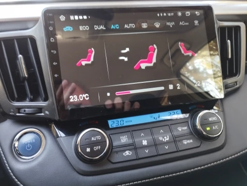 Navigatie Toyota Rav 4 (2012-2018) cu Android 13, 4GB RAM 64GB ROM, DSP, SIM 4G, cu CarPlay si Android Auto Wi-fi, Youtube, Waze, ecran FHD 10.1 Inch [8]