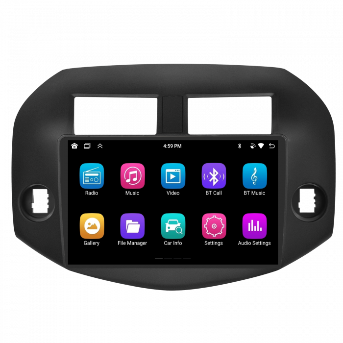 Navigatie Toyota RAV 4 III (2005-2013), Android 13, 4GB RAM 64GB, DSP, Carplay si Android auto, ecran 9 inch [5]