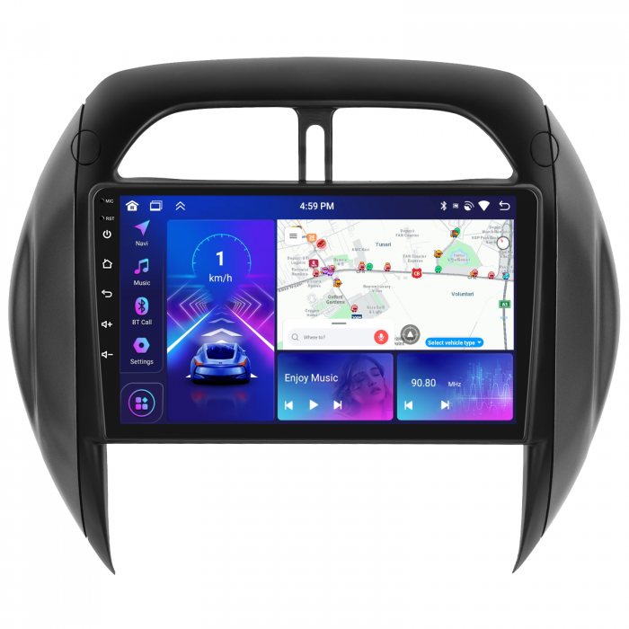 Navigatie Toyota RAV4 (2003-2005), Android 13, 4GB RAM 64GB, DSP, Carplay si Android auto, ecran 9 inch [1]