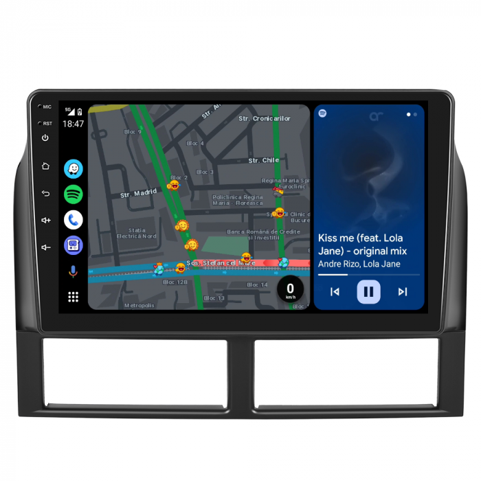Navigatie Jeep Gran Cherokee (1998-2005), Android 12, 2GB RAM 32GB, DSP, Carplay si Android auto, ecran 9 inch [4]