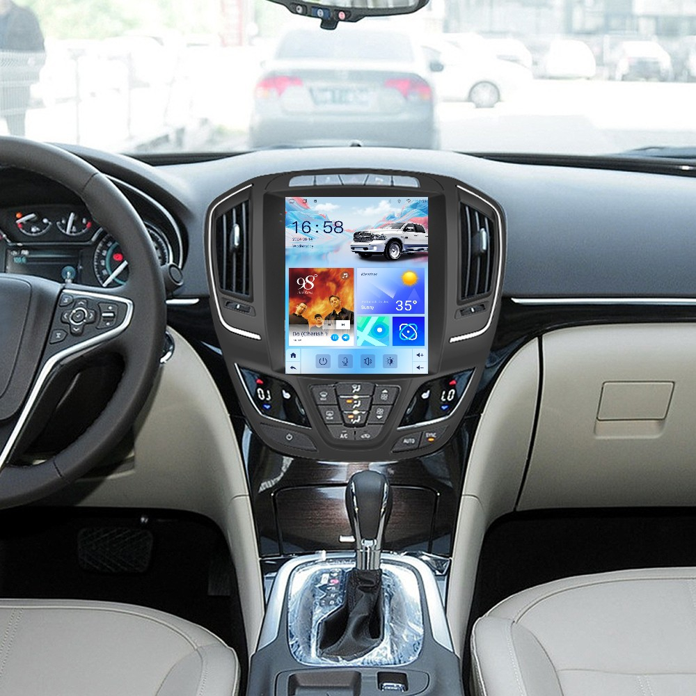 Navigatie Opel Insignia (2013-2017) Tip Tesla, Android 12, 4GB RAM 64GB, SLOT SIM 4G, DSP, CarPlay si Android Auto, ecran 9,7 inch [2]