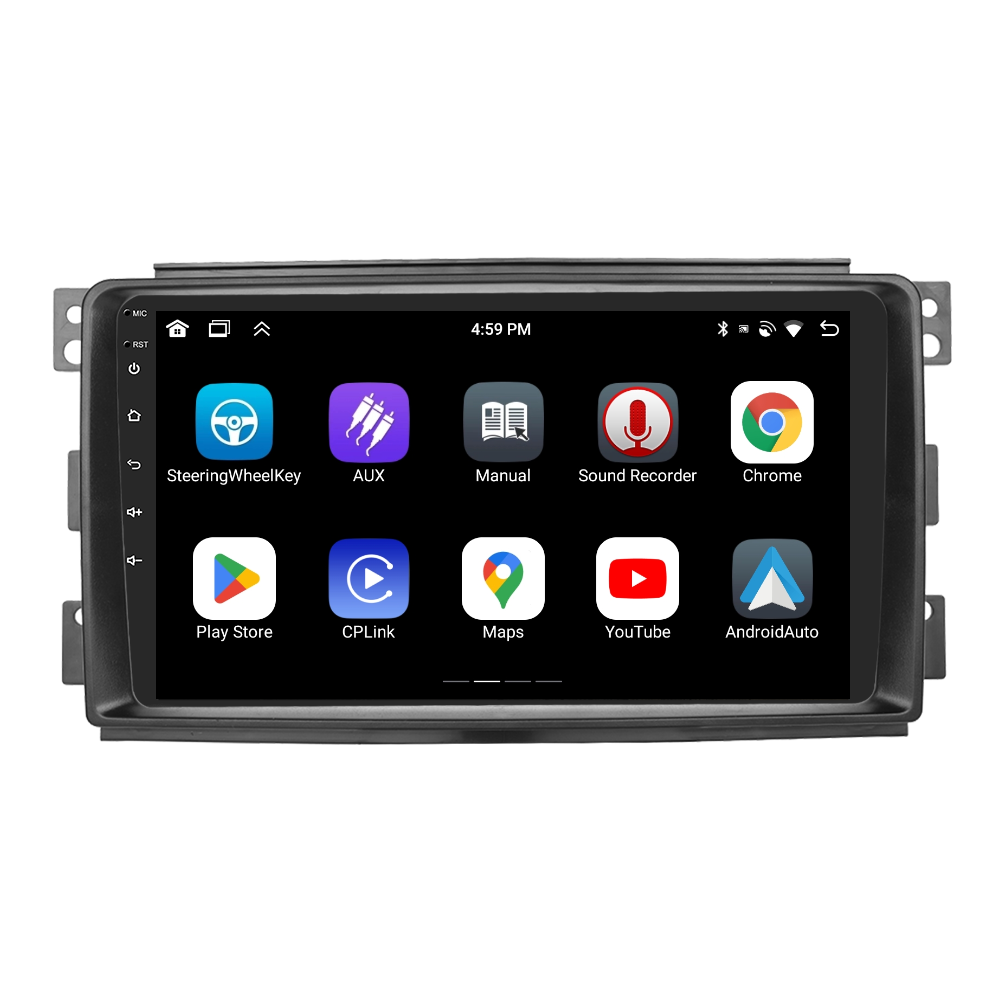 Navigatie Mercedes Benz Smart (2005-2010) cu Android, 4GB RAM 64GB ROM, DSP, ecran 9 Inch, Carplay si Android Auto [5]