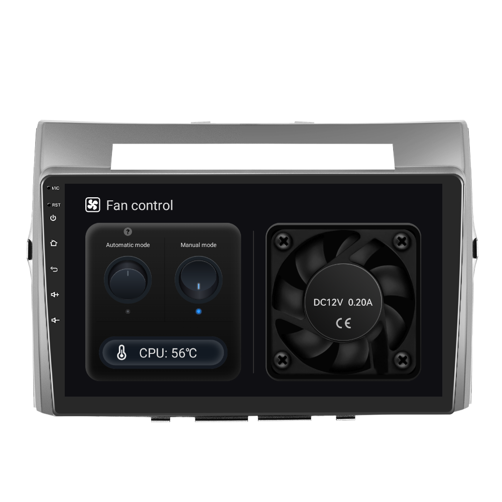 Navigație Toyota Verso (2004-2009) cu Android, 8GB RAM 128GB ROM, cu SLOT SIM 4G, DSP, ecran 9 Inch, Carplay si Android Auto [7]