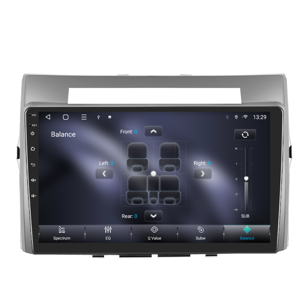 Navigație Toyota Verso (2004-2009) cu Android, 4GB RAM 64GB ROM, cu SLOT SIM 4G, DSP, ecran 9 Inch, Carplay si Android Auto [8]
