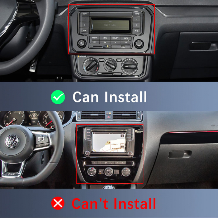 Navigatie Volkswagen Jetta (2013-2017), Android 12, 4GB RAM 64GB, SLOT SIM 4G, DSP, Carplay si Android auto, ecran 9 inch [5]