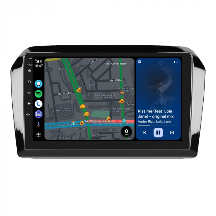 Navigatie Volkswagen Jetta (2013-2017), Android 12, 4GB RAM 64GB, SLOT SIM 4G, DSP, Carplay si Android auto, ecran 9 inch [7]