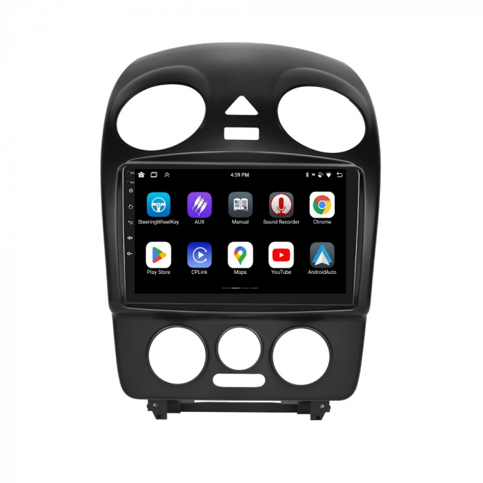Navigatie Volkswagen New Beetle (2004-2010), Android 12, 2GB RAM 32GB, DSP, Carplay si Android auto, ecran 9 inch [6]