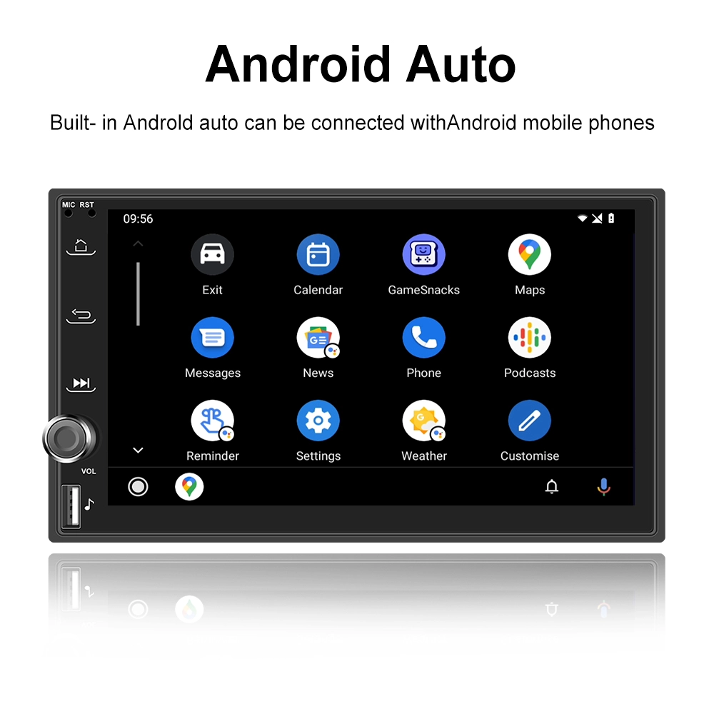 Navigatie Universala 2DIN, 2GB RAM, CarPlay si Android Auto wifi, USB Frontal, DSP, ecran de 7 inch [5]
