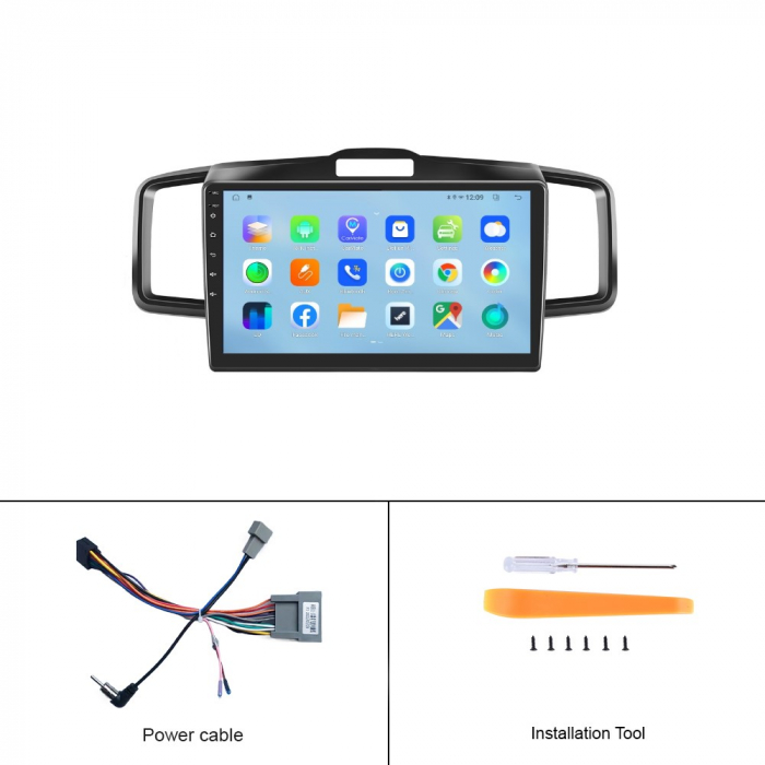 Navigatie Honda Freed (2008-2015), Android 12, 2GB RAM 32GB, DSP, Carplay si Android auto, ecran 10.1 inch [8]