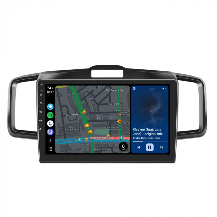 Navigatie Honda Freed (2008-2015), Android 12, 2GB RAM 32GB, DSP, Carplay si Android auto, ecran 10.1 inch [5]