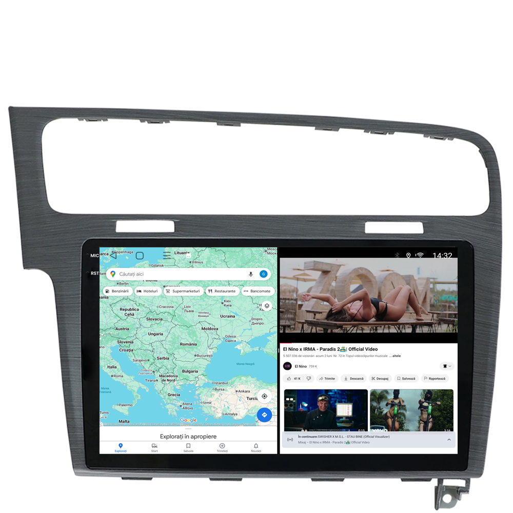 Navigație Android dedicată 2K QLED Octa-Core UIS8581A cu SIM 4G, CarPlay și Android Auto [5]