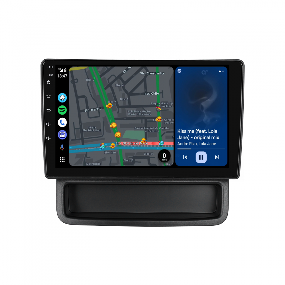 Navigatie Renault Trafic,Opel Vivaro,Nissan Primastar (2010-2014) cu Android, 2GB RAM 32GB ROM, DSP, ecran 10,1 Inch, Carplay si Android Auto [5]