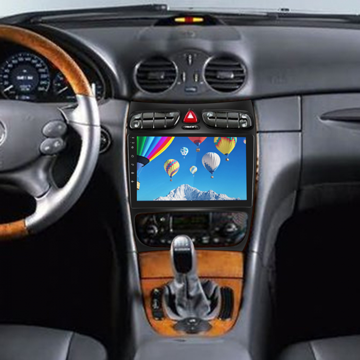 Navigatie Mercedes Benz CLK W209 (2000-2005), Android 12, 8GB RAM 128GB, SLOT SIM 4G, DSP, Carplay si Android auto, ecran 9 inch [6]