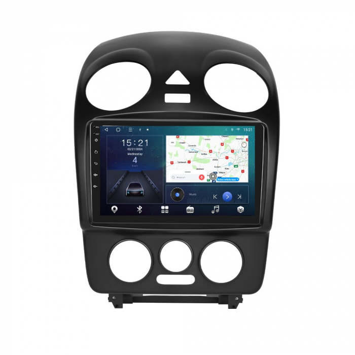 Navigatie Volkswagen New Beetle (2004-2010), Android 12, 4GB RAM 64GB, SLOT SIM 4G, DSP, Carplay si Android auto, ecran 9 inch [9]