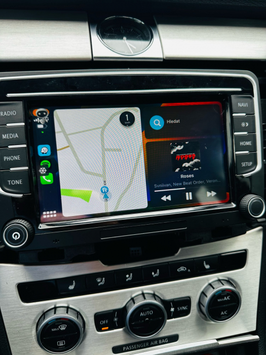 Navigatie Android 11, Carplay, 2GB RAM 32GB ROM, Ecran de 7 Inch, dedicata Golf 5, Golf 6, Jetta, Passat B6, CC, B7, Polo, Tiguan, Touran, Skoda, Seat [3]