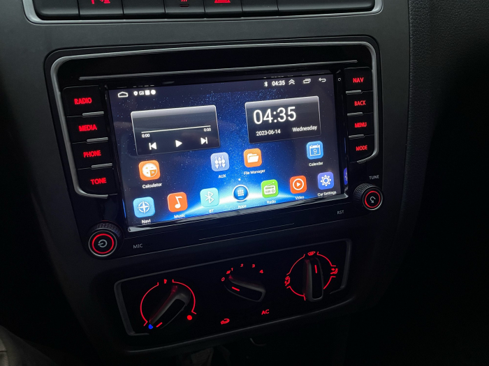 Navigatie Volkswagen|Skoda|Seat cu Android 13, CarPlay si Android Auto, dedicata Golf 5, Golf 6, Jetta, Passat B6, CC, B7, Polo, Tiguan, Touran, Skoda, Seat ecran 7 inch [7]