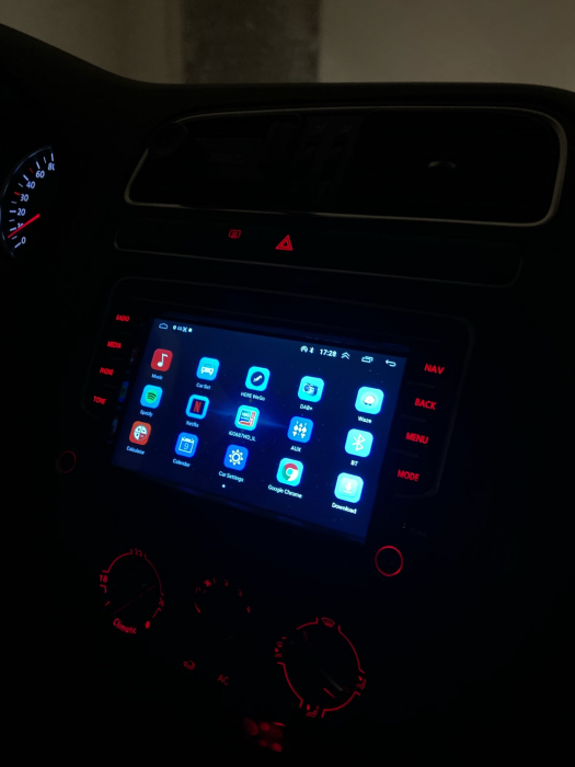 Navigatie Android 11, Carplay, 2GB RAM 32GB ROM, Ecran de 7 Inch, dedicata Golf 5, Golf 6, Jetta, Passat B6, CC, B7, Polo, Tiguan, Touran, Skoda, Seat [18]