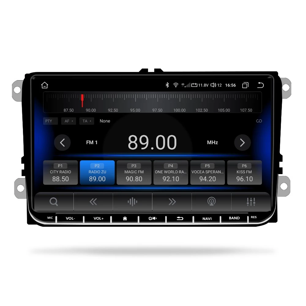 Navigatie Volkswagen|Skoda|Seat cu Android 13, Carplay, 4GB RAM 64GB ROM DSP, SIM 4G, Ecran de 9 inch, dedicata Golf 5, Golf 6, Jetta, Passat B6, CC, B7, Polo, Tiguan, Touran, Skoda, Seat [10]