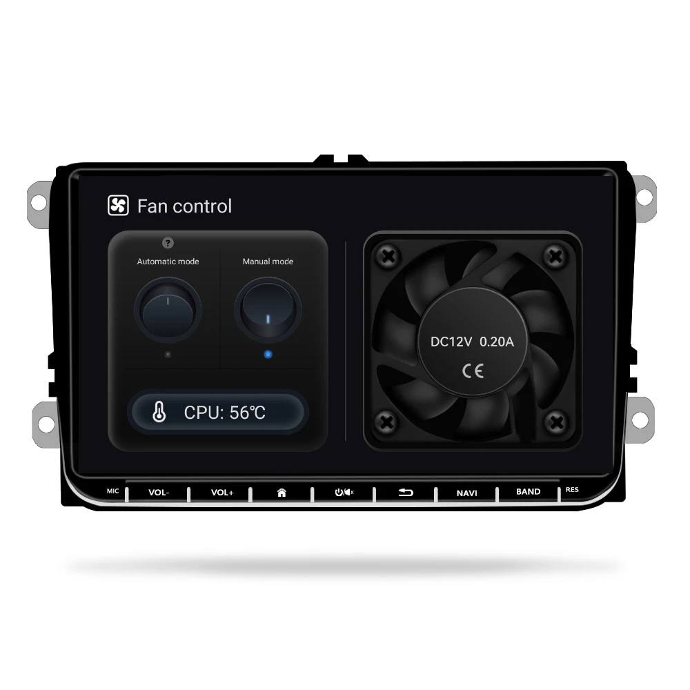 Navigatie Volkswagen|Skoda|Seat cu Android 13, Carplay, 4GB RAM 64GB ROM DSP, SIM 4G, Ecran de 9 inch, dedicata Golf 5, Golf 6, Jetta, Passat B6, CC, B7, Polo, Tiguan, Touran, Skoda, Seat [4]