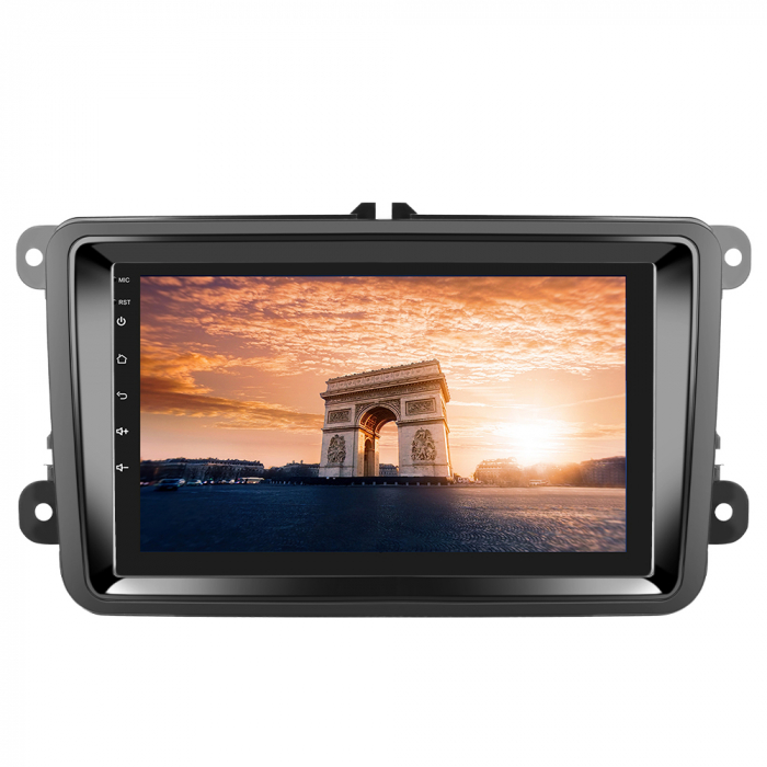 Navigatie Volkswagen|Skoda|Seat cu Android 12, Ecran de 7 Inch, dedicata Golf 5, Golf 6, Jetta, Passat B6, CC, B7, Polo, Tiguan, Touran, Skoda, Seat [2]