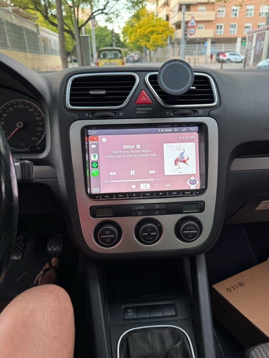 Navigatie Volkswagen|Skoda|Seat cu Android 12, 2GB RAM 32 GB ROM, CarPlay si Android Auto, Ecran de 9 Inch, dedicata Golf 5, Golf 6, Jetta, Passat B6, CC, B7, Polo, Tiguan, Touran, Skoda, Seat [15]