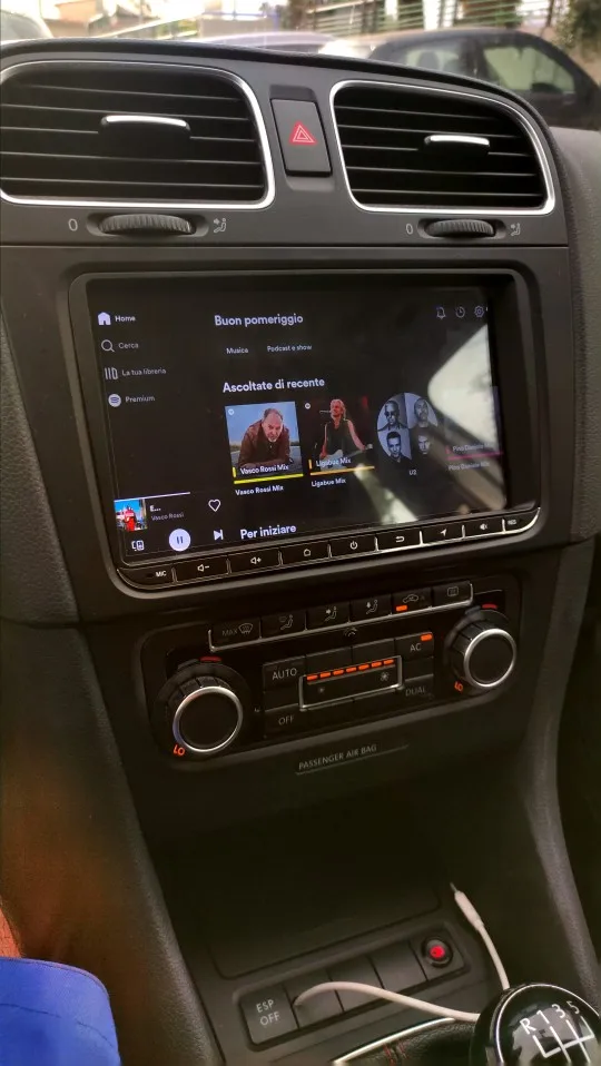 Navigatie Volkswagen|Skoda|Seat cu Android 12, 2GB RAM 32GB ROM, DSP, CarPlay si Android Auto, Ecran de 9 Inch, dedicata Golf 5, Golf 6, Jetta, Passat B6, CC, B7, Polo, Tiguan, Touran, Skoda, Seat [6]