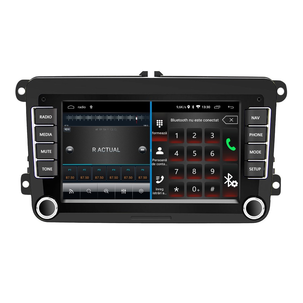 Navigatie Volkswagen|Skoda|Seat cu Android 13, 7 Inch, 2+64 GB, CarPlay si Android Auto dedicata Golf 5, Golf 6, Jetta, Passat B6, CC, B7, Polo, Tiguan, Touran, Skoda, Seat [5]