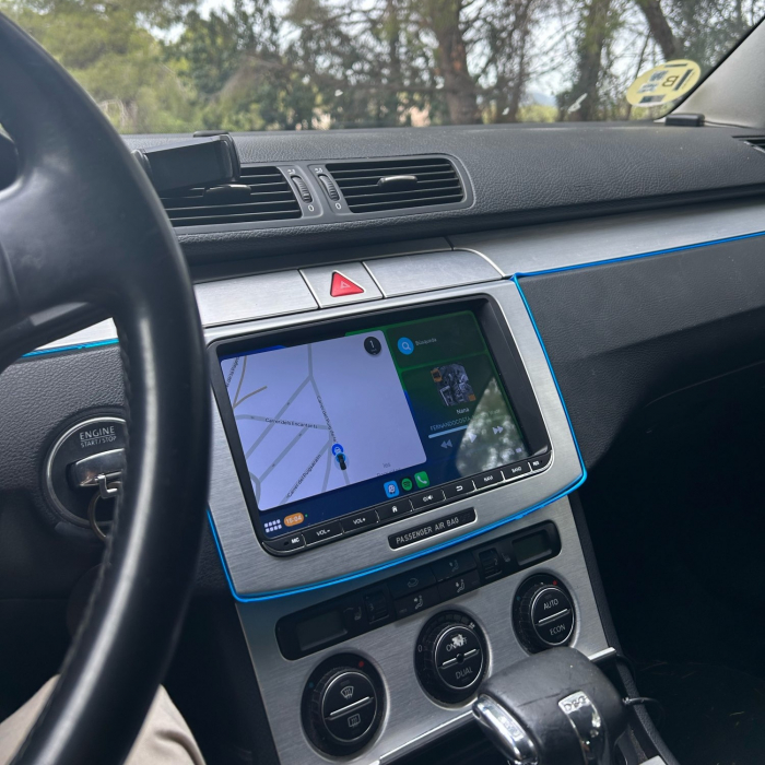 Navigatie Volkswagen|Skoda|Seat cu Android 13, Carplay, 4GB RAM 64GB ROM DSP, SIM 4G, Ecran de 9 inch, dedicata Golf 5, Golf 6, Jetta, Passat B6, CC, B7, Polo, Tiguan, Touran, Skoda, Seat [6]