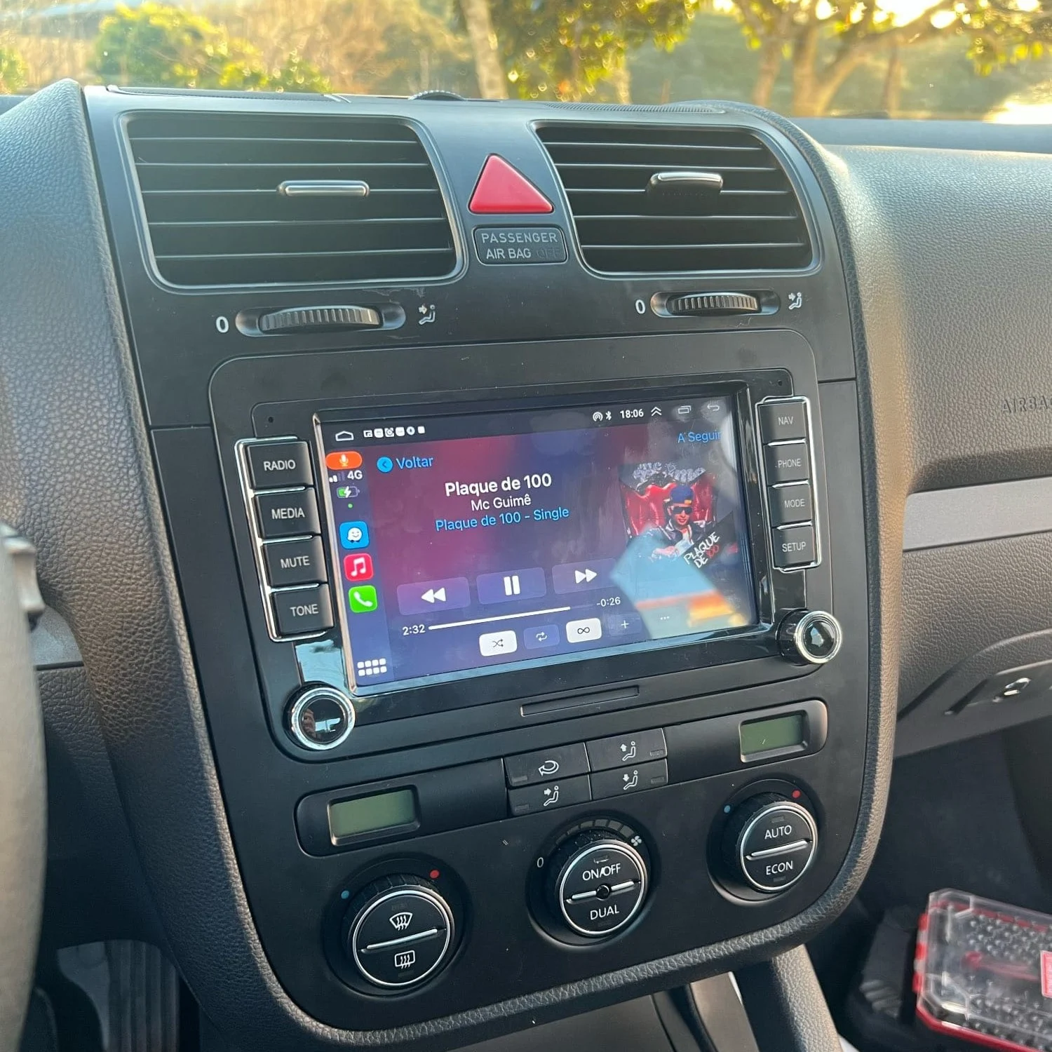 Navigatie Volkswagen|Skoda|Seat cu Android 13,2GB ROM 64GB, RDS, CarPlay si Android Auto, dedicata Golf 5, Golf 6, Jetta, Passat B6, CC, B7, Polo, Tiguan, Touran, Skoda, Seat ecran 7 inch [5]