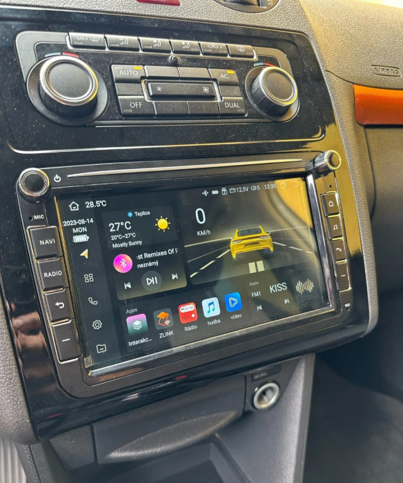 Navigatie Volkswagen|Skoda|Seat cu Android, Ecran de 8 Inch, CarPlay si Android Auto, dedicata Golf 5, Golf 6, Jetta, Passat B6, CC, B7, Polo, Tiguan, Touran, Skoda, Seat [8]